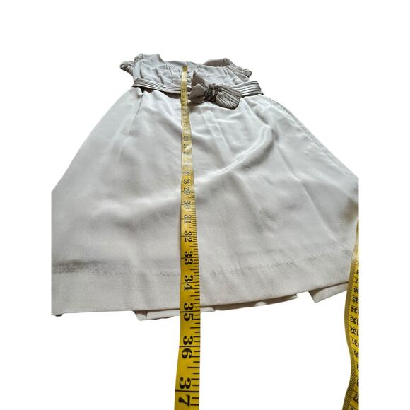 Deco Beige Silk Dress - Picture 7 of 16